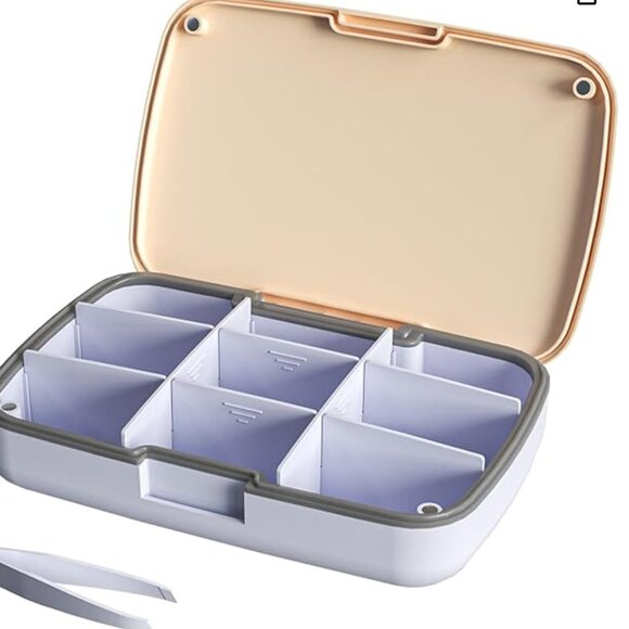 NEW 9 Compartment Pill Organizer - Picture 1 of 4